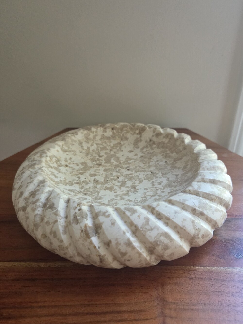 Threshold designed with Studio McGee Twisted Edge Marble Dish Cream